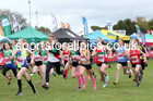 Girls under-13s 2021 National Cross Country Relays, Berry Hill Park, Mansfield. Photo: David T. Hewitson/Sports for All Pics